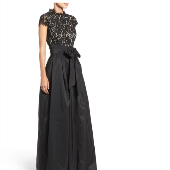 eliza j beaded bodice ballgown